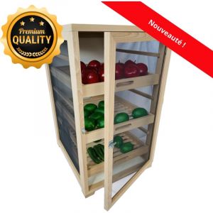Garde manger légumier fruitier moyen modèle (3 tiroirs bois inclus)