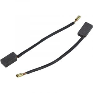 2x balais charbon 5 x 8 x 14 mm compatible avec Bosch gws 9-125, gex 150 Turbo scie sauteuse, meuleuse d'angle - Vhbw