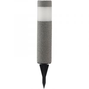 Lampe à LED à énergie solaire étanche idéale pour lampe en pierre de cour de chemin de jardin