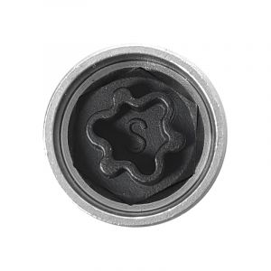 Lifcausal - Clé à douille antivol pour écrou de roue de verrouillage 816/S 17 mm pour Audi A6 A3 A4 A5 tt