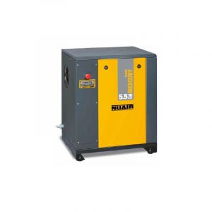 Nu Air - Nuair - Compresseur entra&icirc;nement courroie sur ch&acirc;ssis 5,5CV 4kW 400V Triphas&eacute; 13 bar - mercury tronic 4/13