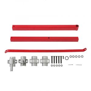 Bras Potence Pivotante Capacité 600 KG, Support Stable 660 LB pour Palan Treuil Électrique en Acier, Bras Cadre Durable de Levage Outil de Treuil