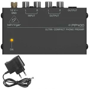 Crea - Ctmw Phono Turntable Preamp - Mini préamplificateur de phonographe stéréo audio électronique avec entrée rca, sortie rca et fonctionnement à