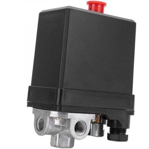 G1 / 4"Pressostat,380V Triphas&eacute; 4 Trous Verticale Vanne de Commande Pressostat pour Compresseur d'Air