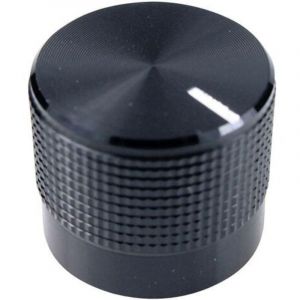 T&ecirc;te de bouton rotatif Cliff FC7225B avec pointeur noir (&oslash; x h) 20 mm x 17 mm 1 pc(s) D71386