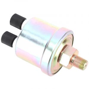 Jeffergarden Capteur de pression d'huile, capteur de pression d'huile professionnel fiable et antirouille, universel en m&eacute;tal pour manom&egrave;tre 1/8 NPT