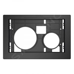 Tece - loop - Commande de chasse d'eau, sans couvercle sup&eacute;rieur, boutons : blanc mat 9240618