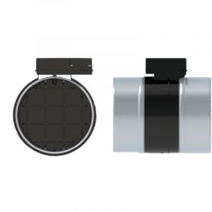 Econoname - Registre motoris&eacute; diam 125 12/24V ferm&eacute; sous tension - rmvt - RMVT125-12-24F RMVT125-12-24F