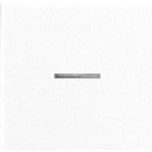 Jung - Interrupteur avec témoin lumineux A590KO5WW blanc-alpin X99129