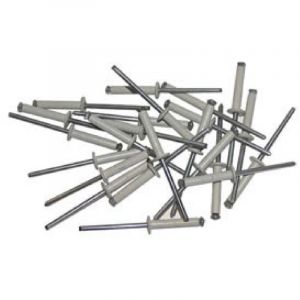 Adnauto - 250 Rivets eclates 4x20 blancs