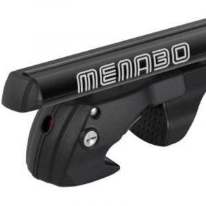 Barres de toit Renault Scenic III (07/09-08/16) Menabo Sherman Noir