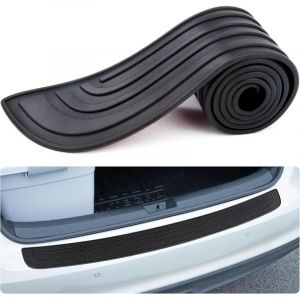 Largeight - jamais UTILIS&Eacute;]Protection Pare Choc Voiture Protecteur Pare Chocs Arri&egrave;re en Caoutchouc Compatible avec la Plupart des Voitures 88 x 7,2