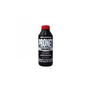 Pronet - décapant laitances béton voiles ciment 1L
