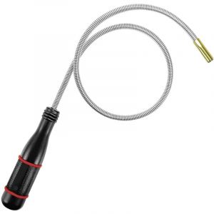 60CM Outil de Ramassage Magnétique Flexible, Outil de Ramassage Magnétique Puissant avec Poignée Antidérapante, Tige Récupérateur Aimantée pour