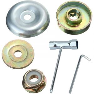 [JAMAIS UTILIS&Eacute;] 6pcs kit ecrou Tete debroussailleuse Universelle, pour d&eacute;broussailleuse Thermique, stihl, Echo, ryobi Tete, Kit De Fixation D'&eacute;crou