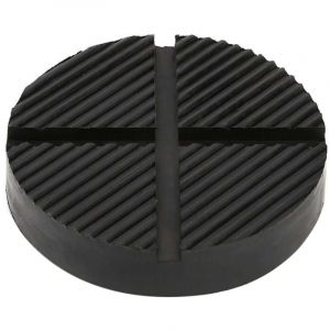 Lifcausal - Jupe de cric en caoutchouc pour voiture, Adaptateur disque de levage latéral 12,5 cm pour encadrement fendu