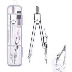 1 PCS compas college compas professionnel compas lycee compas a vis compas enfant crayon dessin professionnel compas avec rallonge compas architecte