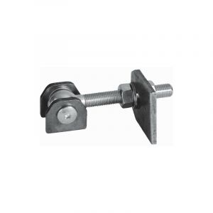 Gond portail à battant ouverture à 180° - Filetage M16 Longueur 41 à 97mm - Acier zingué - à souder Deco Fer Forge