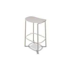Tabouret design, Tabouret design indoor / outdoor Trick - 75 cm Blanc en Metal Scab design