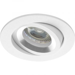 Marca - Noxion Encastré Spot Drome MR16 inclinable Blanc Diamètre 69mm