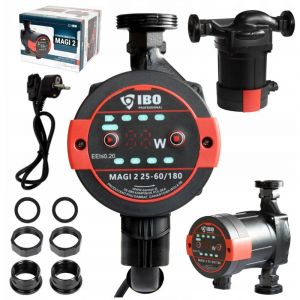 Ibo Pompe circulatoire Magi 2 - 25-80/180 - &Eacute;nerg&eacute;tique - Silencieuse - Automatique