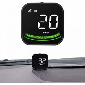 Compteur de Vitesse numérique - Tableau de Bord de Voiture numérique à Affichage Intelligent pour véhicule Universel - Interface gps du Compteur de
