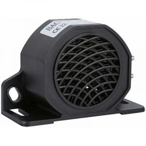 ZVD - D'alerte de recul universel pour voiture, camion, 110 dB - Avertisseur sonore - Alarme de recul - Avec support de montage - En nylon robuste