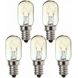 5pcs R&eacute;frig&eacute;rateur Ampoule E14 Petite Vis 220V 15W Hotte Micro-ondes Four Cong&eacute;lateur Ampoule Machine &agrave; Coudre Ampoule Machine &agrave; Coudre