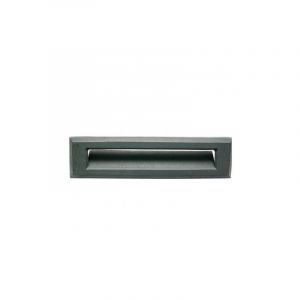 Jardinier Massard - Entrée de boîte aux lettres fonte - torbel Noir 254 mm Peinte 63 mm 254 mm