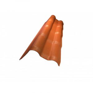 Profil de rive gauche pour toiture PVC mini 94 x 37,5 cm - Coloris - Antique, Largeur - 37,5 cm, Longueur - 94 cm