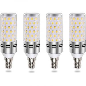 Ampoule E14 Mais LED 16W Blanc Froid 6000K, &Eacute;quivalent Halog&egrave;ne E14 100W 120W, 1600LM, 360&deg; Lumiere, AC 175-265V, Ampoule E14 Bougie LED pour