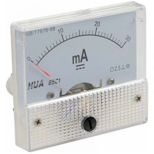 30mA amp&egrave;rem&egrave;tre HUA 85C1 analogique amp&egrave;rem&egrave;tre panneau courant pour CO2 Laser gravure d&eacute;coupeuse