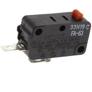 Microswitch 2 cosses pour Micro-ondes Bosch, Broyeur vegetaux Bosch, Meuleuse Ryobi, Centrale vapeur Calor, Trancheuse Krups, Ce