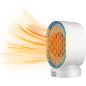 Aougo - Mini Chauffage électrique Portable Ventilateur de Chauffage Maison 400W Miniature Basse Puissance Chauffant du Soleil Chauffe Radiateur