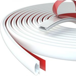 Joint Porte Fenetre Isolation Thermique et Phonique,Joint De Etancheite Porte Entree Caoutchouc Auto-adh&eacute;sif,Boudin Calfeutrage PVC Porte Isolant