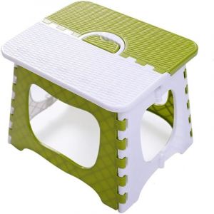 Chaise Pliante, Tabouret Pliant en Plastique &eacute;paissi, Tabouret de Douche s&ucirc;r et Solide, Ouverture &agrave; Un Bouton, Pratique pour Une Utilisation en