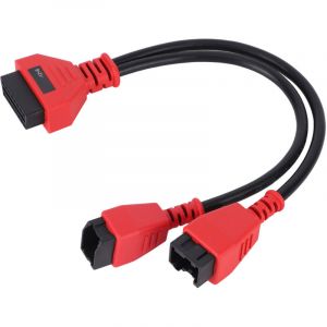 Connecteur de c&acirc;ble de Diagnostic de voiture, adaptateur 12 + 8 pour Autel MS908 MS906 adapt&eacute; &agrave; Chrysler Pacifica.