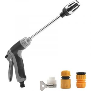 Nettoyeur haute pression turbo, buse haute pression, nettoyeur haute pression, pistolet &agrave; eau haute pression avec 3 connecteurs en plastique pour