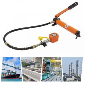 10T Low Profile Cric hydraulique Porta Power Kit CP-180 Pompe à main hydraulique manuelle