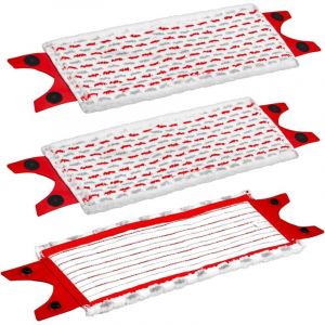 3 Pi&egrave;ces Serpillere Recharge pour Vileda Balai Microfibre Kit, pour Vileda Ultramax Mop/ Absorbante Recharge, pour Enlevez Les Taches Sales Gardez