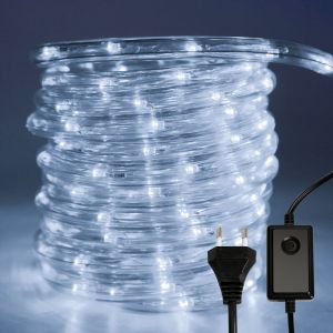 Tube lumineux LED multicolore Extérieur étanche Chaîne lumineuse Lampe Décor 40M Blanc froid