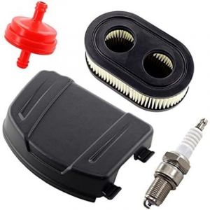 Couvercle de filtre &agrave; air avec filtre &agrave; air, bougie dallumage pour moteur Briggs & Stratton 625E, 625EXi, 650EXi, 675EXi, 675IS Serie Remplace