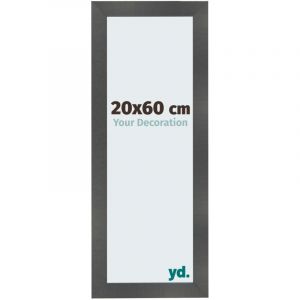 yd. - Cadre photo 20x60 - Noir Mat - MDF - Pisa