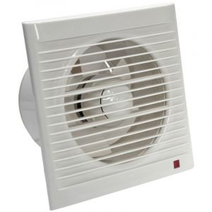 Aérateur de Gaine avec grille 200 mm 20W 240m³/h avec Clapet anti-retour Digilamp