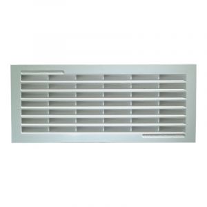 Nicoll &ndash; Grille a&eacute;ration VMC 200 cm&sup2; &ndash; Dimensions H x L : 132 x 338 mm &ndash; Moustiquaire int&eacute;gr&eacute;e pour circulation optimale &ndash; Fixation viss&eacute;e ou coll&eacute;e
