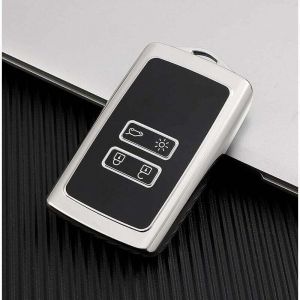 Protection Coque Cl&eacute; Renault, Compatible pour Renault Voiture Trafic Captur Arkana Clio Kadjar Koleos Megane Espace Master Scenic Dacia, Coque De Cl&eacute;