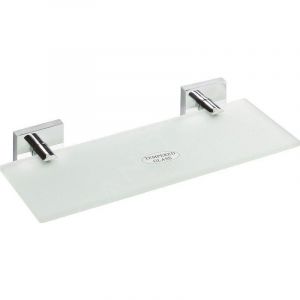 Bemeta - Sapho x-square - Tablette murale, longeur 30 cm, verre/chrome XQ602