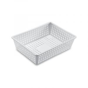 Giganplast - Panier Perforé Blanc 40X30 h 10 2250M1 Giganpl