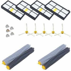 Kit Pi&egrave;ces accessoires pour iRobot Roomba serie 800 850 851 860 865 866 870 871 876 880 885 886 890 891 896 900 960 966 980 ect