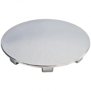 Capot de bonde chromé diamètre 120 mm pour cabine de douche holiday